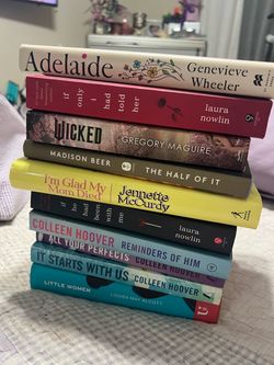 Books $5 each $40 for all