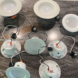 Random LED Retrofit Recessed Lights