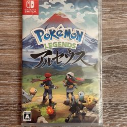 Pokemon Legends Arceus Multi-language Nintendo Switch Japanese Box