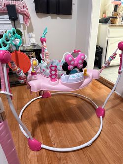 Minnie Mouse baby jumper
