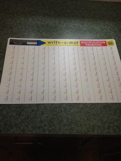 Melissa & Doug Math practice dry erase mat