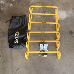 SKLZ 6x Ultra Durable Agility Hurdles