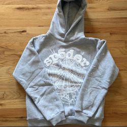 Spider hoodie grey