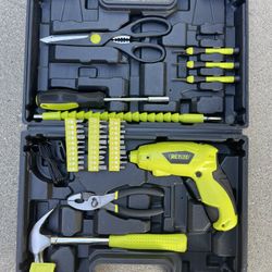 Drill & Home Tool Kit 