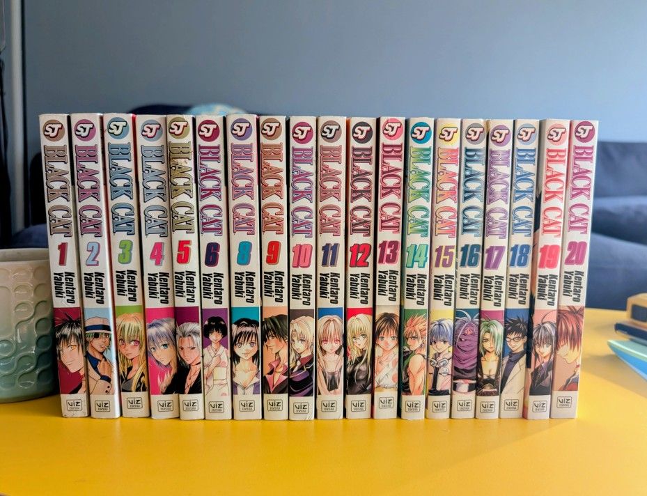 Black Cat manga (Full Series 1-20)