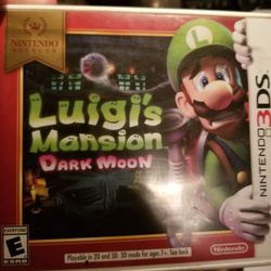 Nintendo 3ds Luigis mansion Dark Moon Excellent condition 