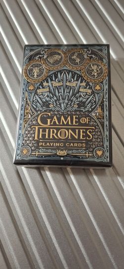 New Game Of Thrones Playing Cards