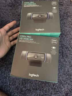 2 Sealed Logitech C920s Pro Webcams