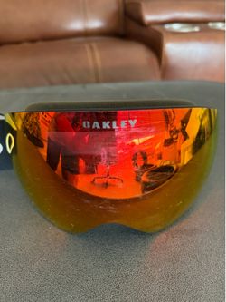 Oakley Flight Deck Prizm Torch Iridium Ski/Snowboard Goggles – Black Strap – Good  Condition