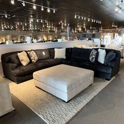 Grey 3c Sectional Couch