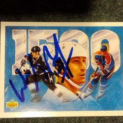 Wayne Gretzky - Single Signed