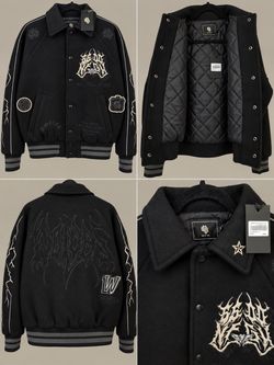 DARC Sport Wolves Wool Bomber Jacket – Small – #195/500