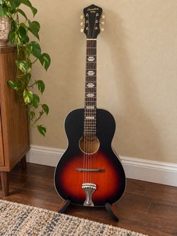RECORDING KING Parlor Acoustic Guitar