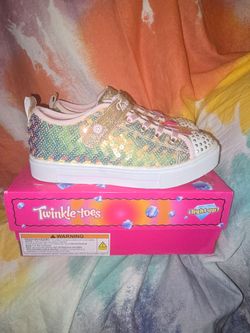 Twinkle Toes Starry Burst Kids Sneakers Size 2