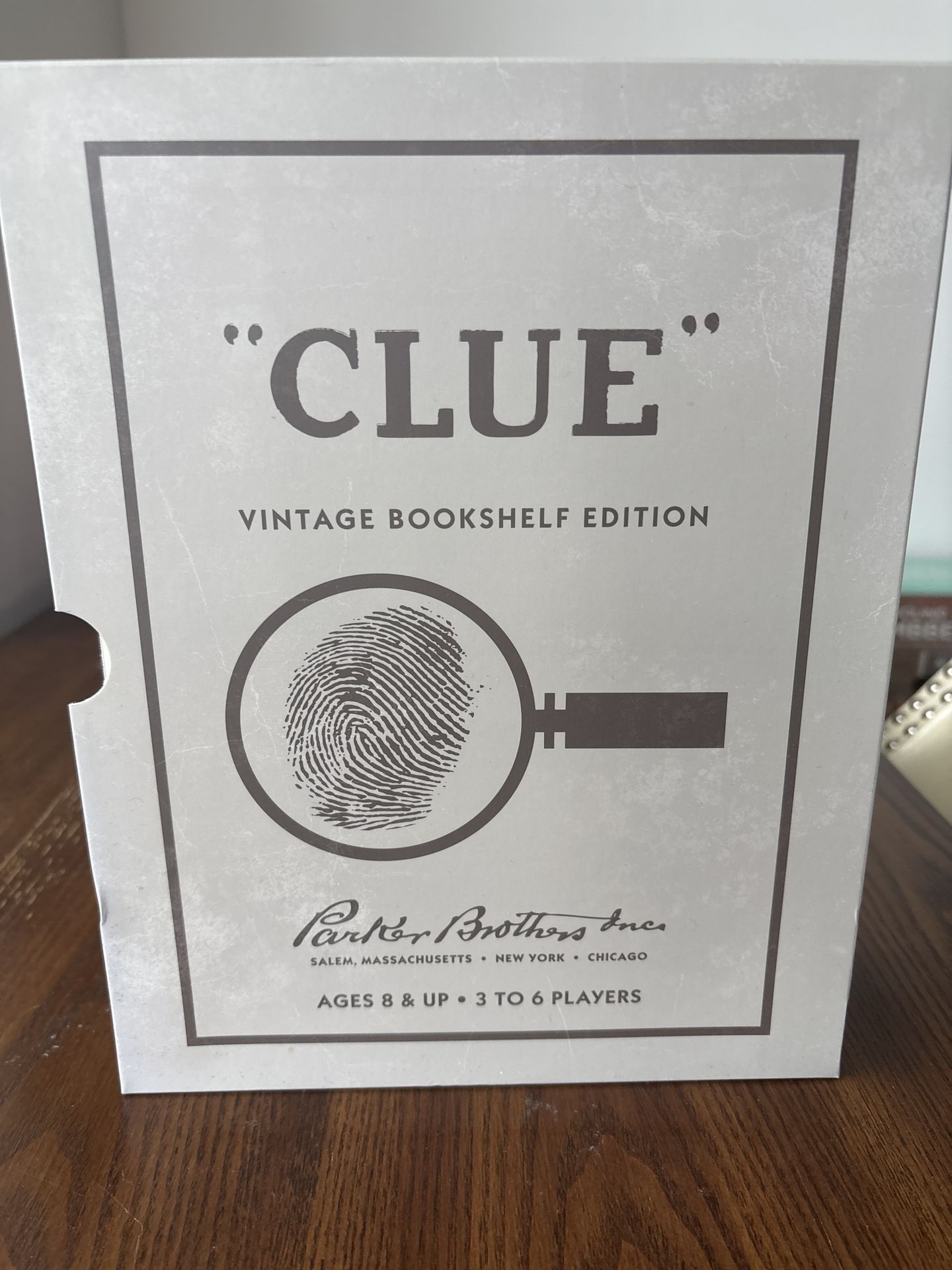 Clue Vintage Bookshelf Edition Board Game