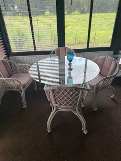 Outdoor dining table
