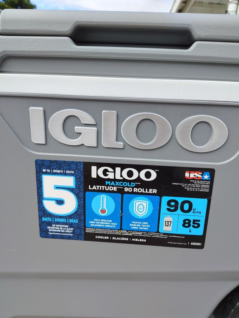Cooler igloo 90 Quart