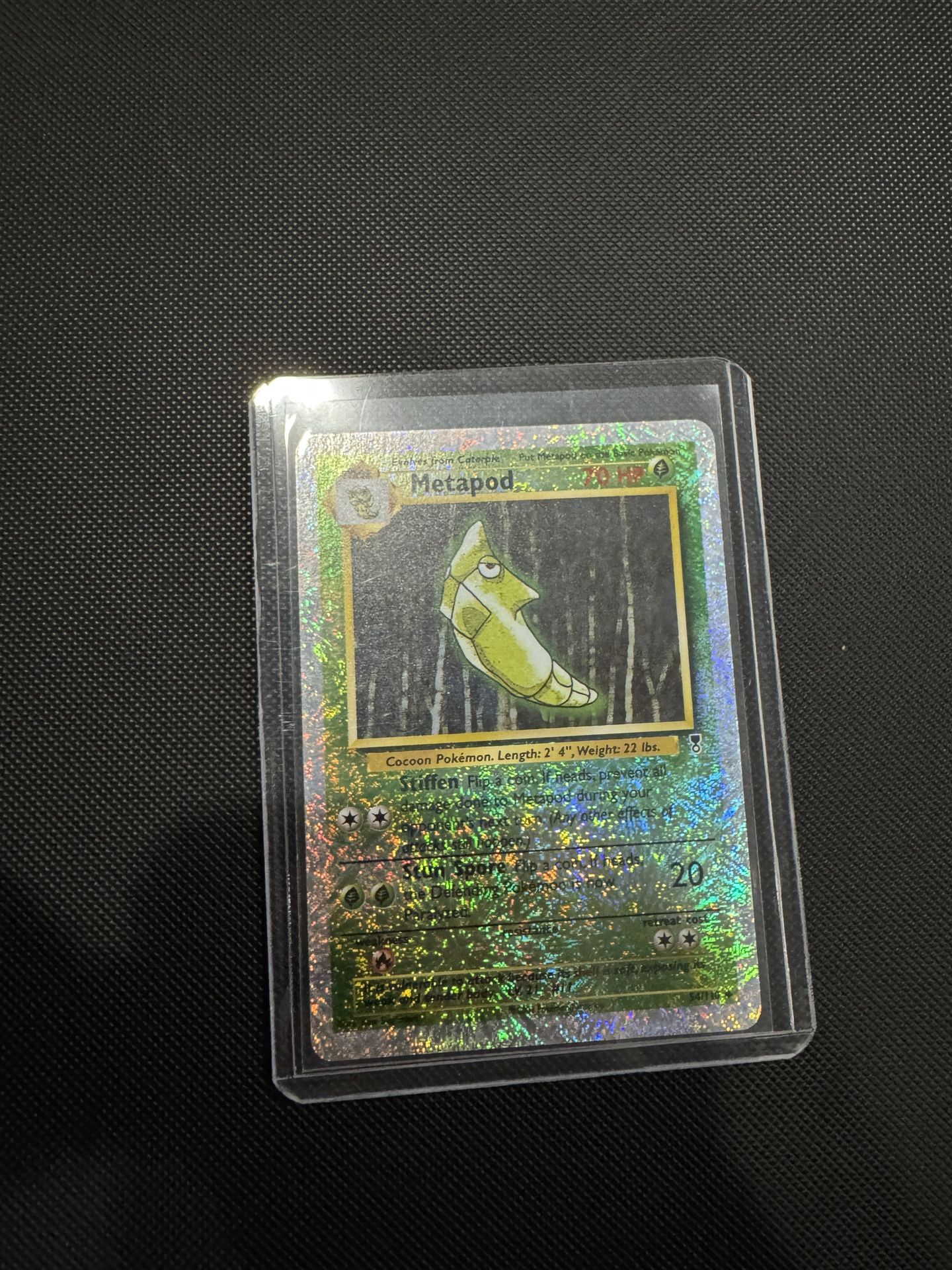 Metapod Vintage Pokemon Card