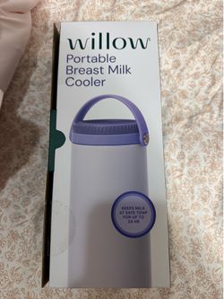 Portable breast milk cooler