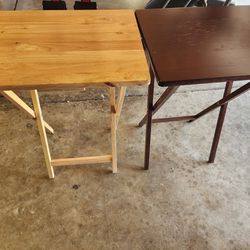 2 End Tables/Breakfast Stands!