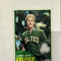 Larry Bird 1981-82 Topps.2nd year