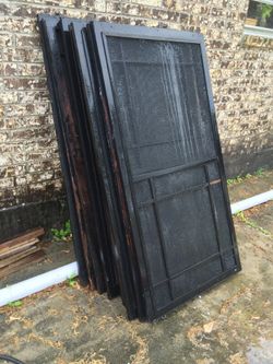 Antique window screens