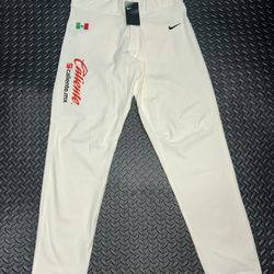 Men’s Nike Baseball Pants Size Large Liga De Mexico Sponsor 