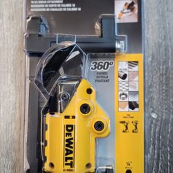 DEWALT Metal Shear/Cutter Drill Attachment, Impact Ready, 360 Degree Pivoting Head, Cuts 18GA Material (DWASHRIR)(BRAND NEW FACTORY SEALED 