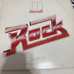 Various Artists  Maxell Rock Sampler  LP Vinyl Record Album