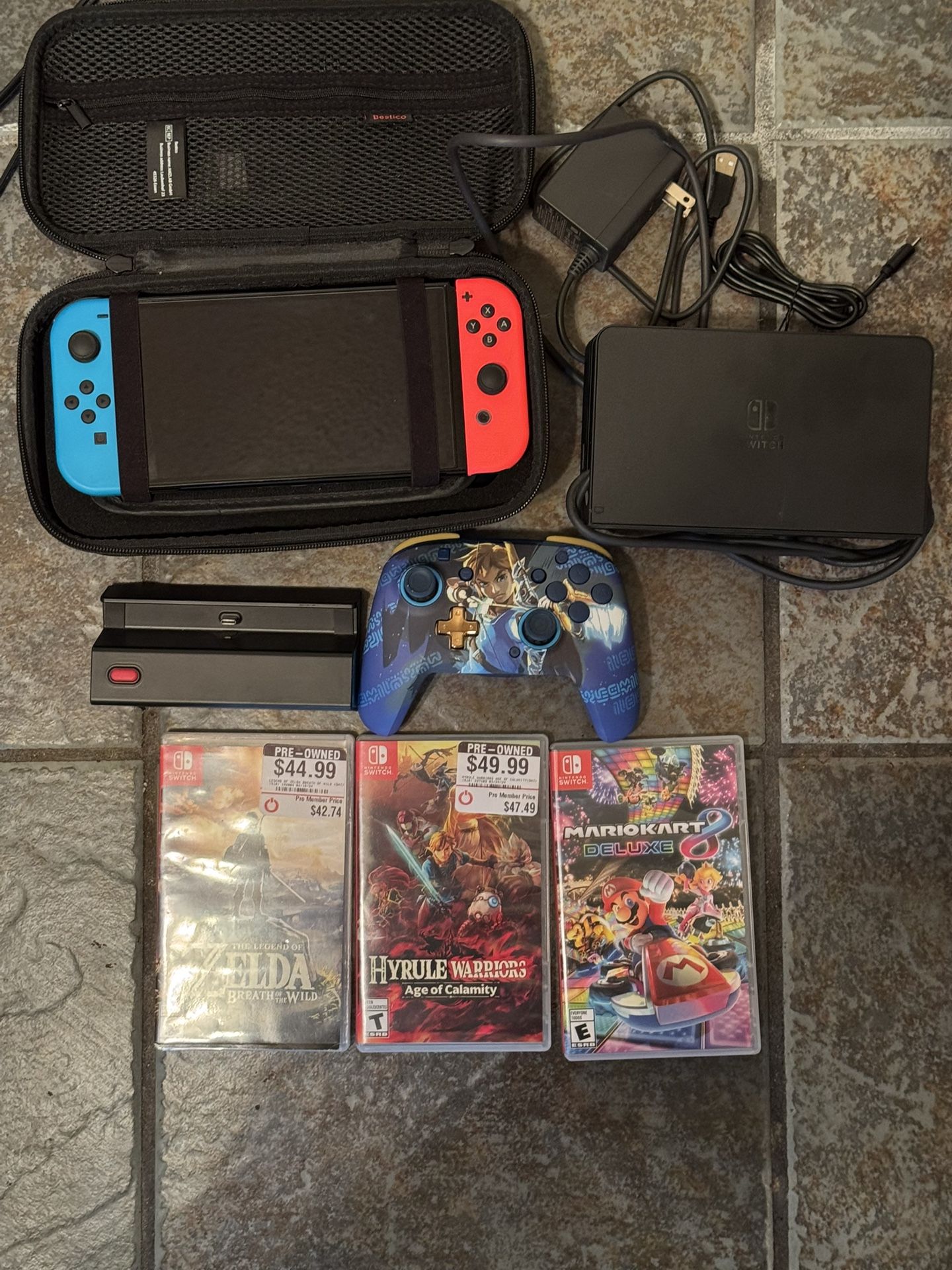 Nintendo Switch Oled And PlayStation Portal 