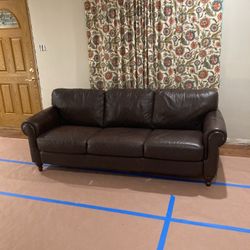 Leather Couch 