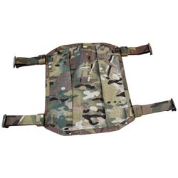 Removable Pleated Beaver Tail Attachment, USA-Made, 500D Cordura, MultiCam 