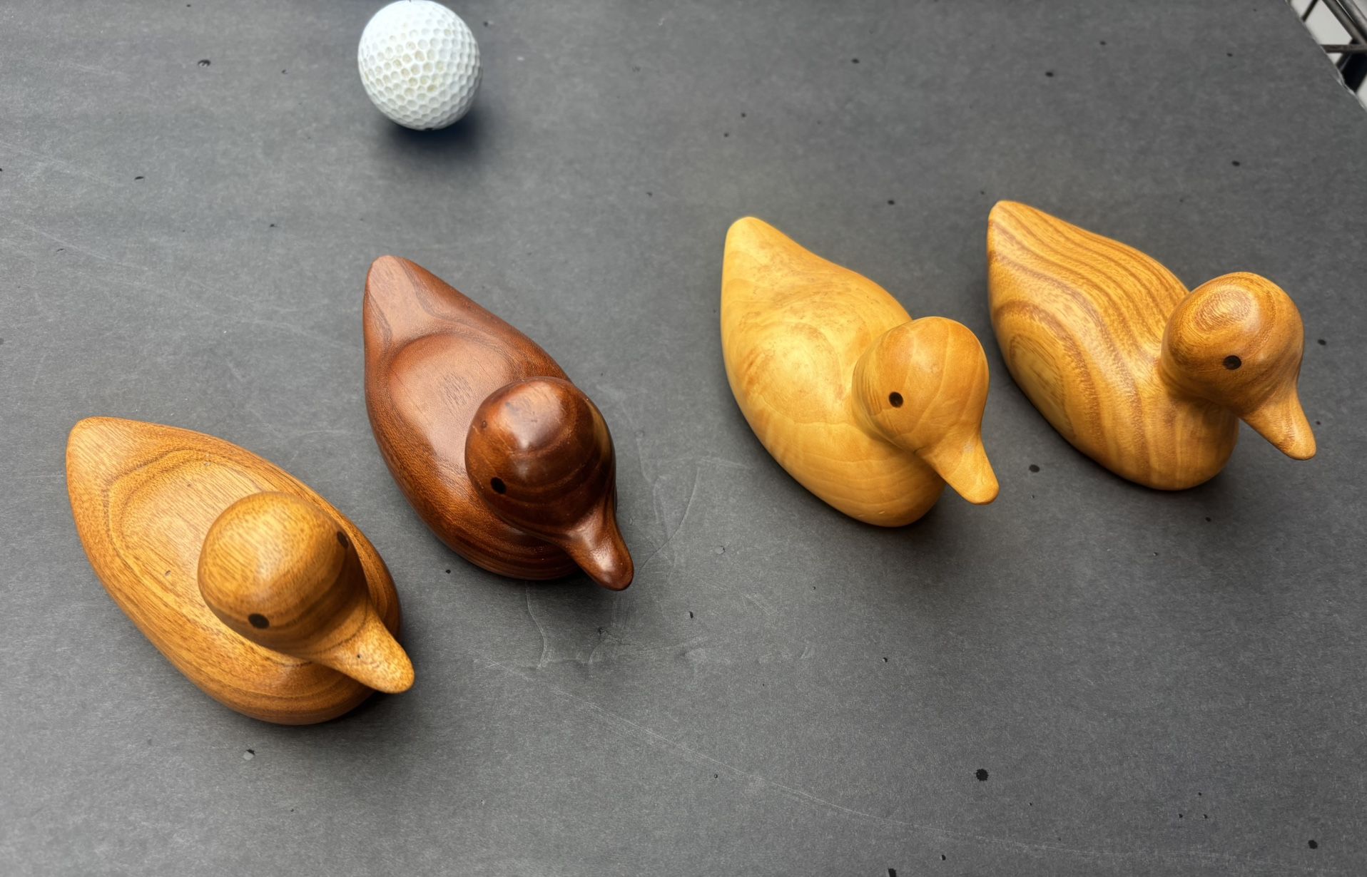 Hand Carved Wooden Decoys. Limited Edition