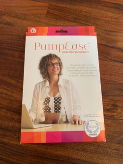 Pumping bra hands-free
