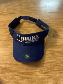 duke blue devils 2015 national championship visor hat