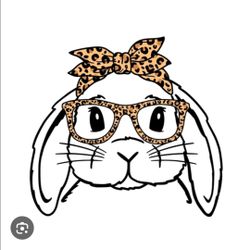 Drawings of bunnies 2 left
