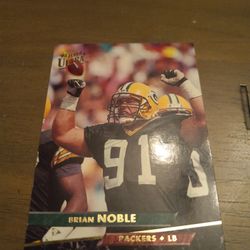 Brian Noble 1993 Fleer Ultra Card