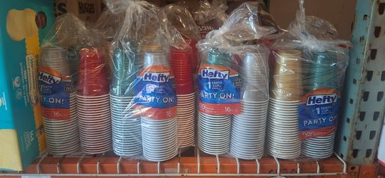 100 count plastic hefty cups