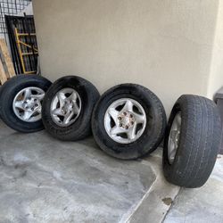Toyota rims and tires