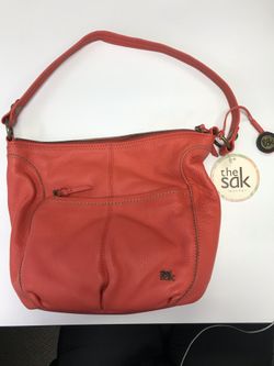 The Sak Leather Handbag - Cayenne Red