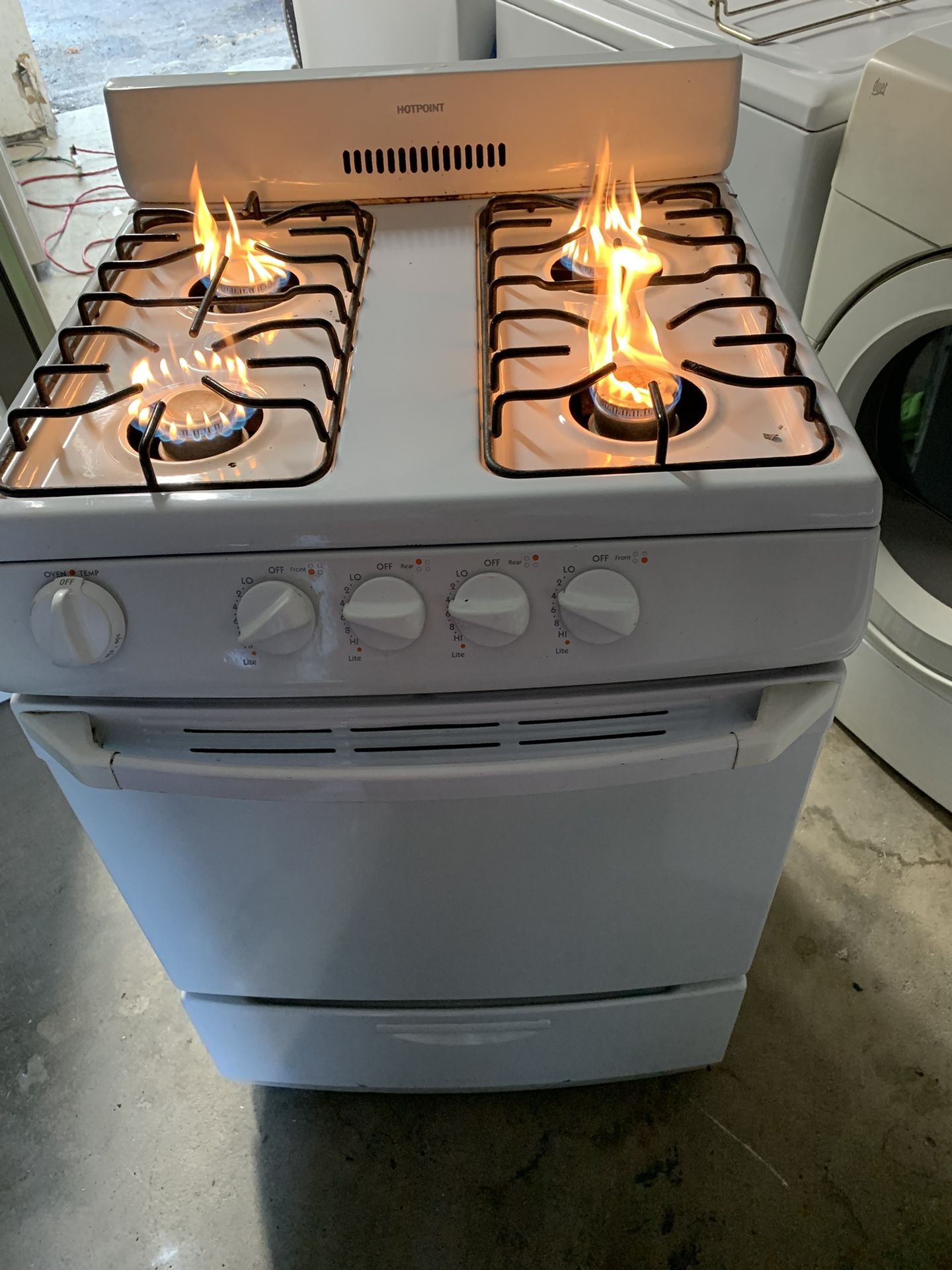 Used 24 inch gas stove for sale deals