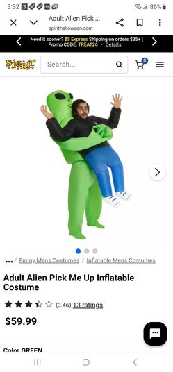Alien Pick Me Up costume