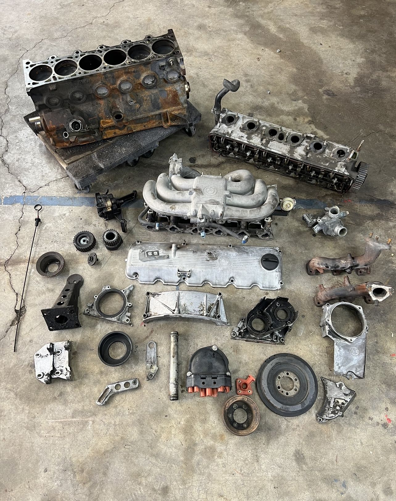 Bmw E30 M20b27 Engine Parts Let Me Know What You Need