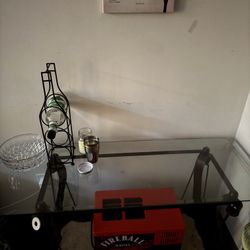 Floating Glass Table/ Bar Table