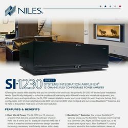 NILES AMPIFIER  SI-1230  II  (Integration Amp)