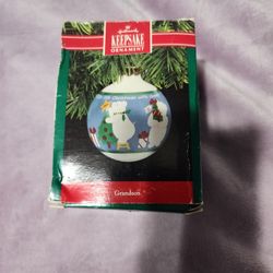 Hallmark Keepsake Ornament Grandson 1990