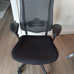 Black Herman Miller 'Celle' desk chair