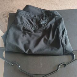 Size Men shorts O'Neil Shorts 2 pair, one black, Blue they're just too big.I a worm like two times