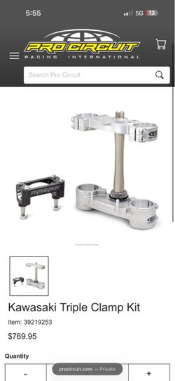 Pro Circuit Triple Clamps Kawasaki 💥🔥