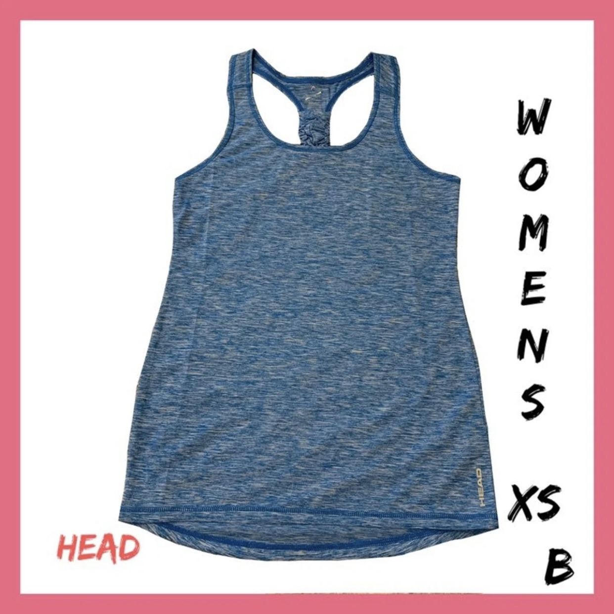 NWT Womens Head Blue Racerback Sz:XS